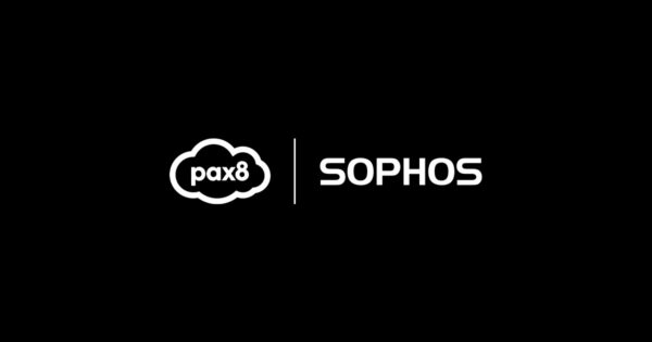 Pax8 and Sophos logos